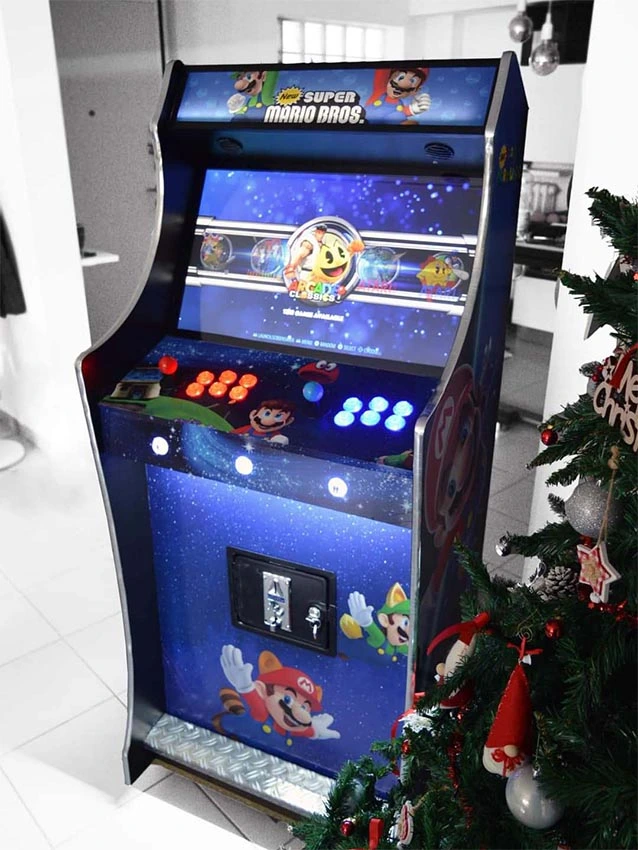 Cabinato arcade artigianale da 27 pollici con struttura personalizzata